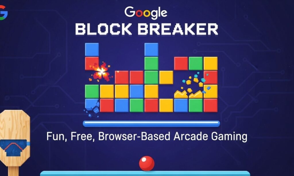 Google Block Breaker