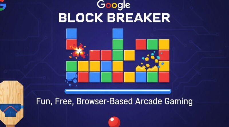 Google Block Breaker