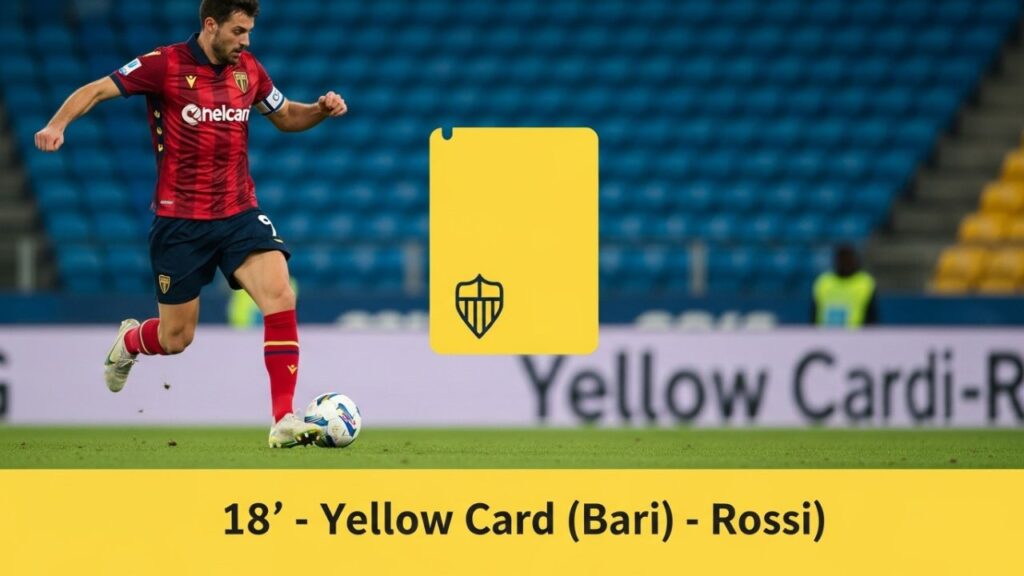 AC Milan vs SSC Bari timeline