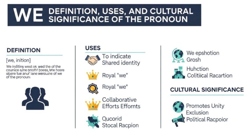 We: Definition, Uses, and Cultural Significance of the Pronoun