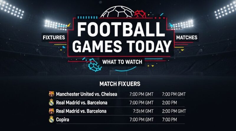 football games today