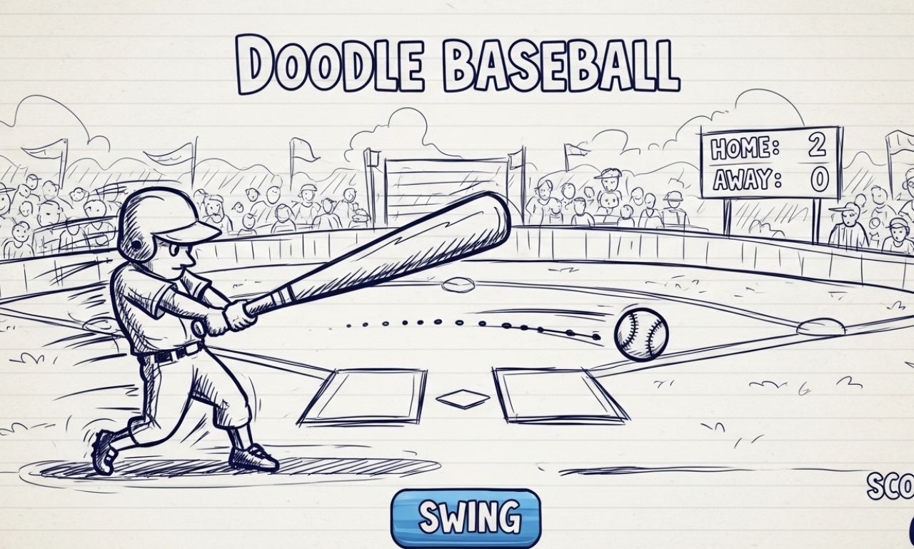 Doodle Baseball: A Fun Browser Game Swinging for Home Runs