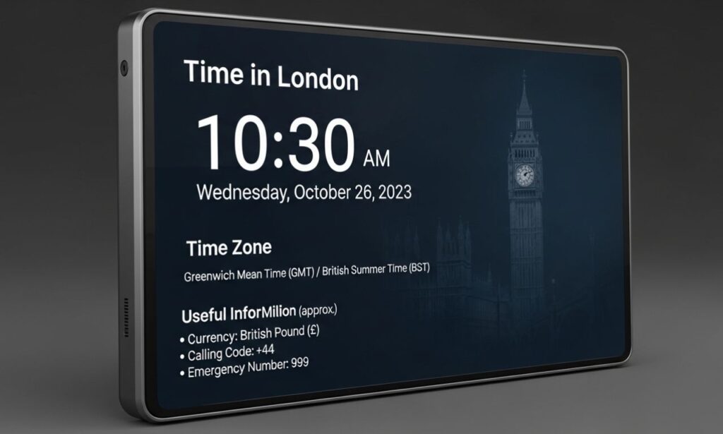 Time in London