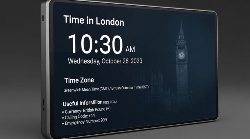 Time in London